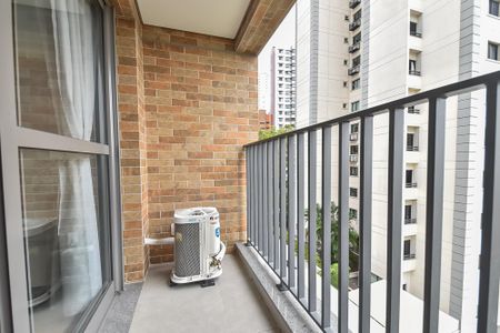 Varanda de kitnet/studio para alugar com 1 quarto, 24m² em Chácara Klabin, São Paulo