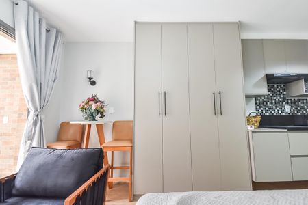 Studio à venda com 24m², 1 quarto e sem vagaBanheiro