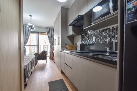 Studio à venda com 24m², 1 quarto e sem vagaCozinha