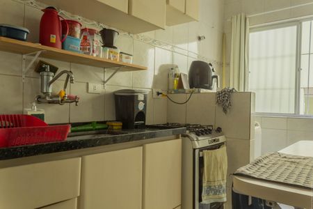 Cozinha de apartamento à venda com 1 quarto, 45m² em Vila Jerusalem, São Bernardo do Campo