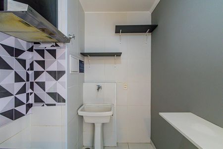 Cozinha de apartamento à venda com 2 quartos, 34m² em Barra Funda, São Paulo