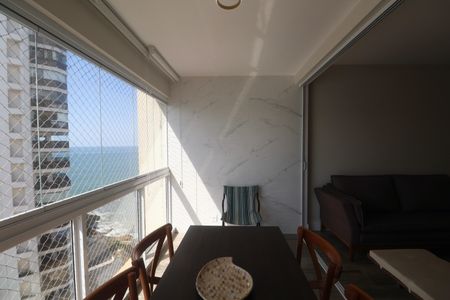 Varanda de apartamento para alugar com 3 quartos, 140m² em Jardim Asturias, Guarujá