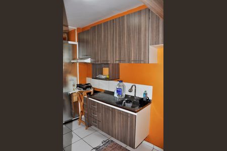 Apartamento para alugar com 50m², 2 quartos e 1 vaga Apartamento para alugar com 50m², 2 quartos e 1 vagaDetalhe - Cozinha Americana