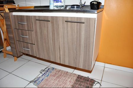Apartamento para alugar com 50m², 2 quartos e 1 vaga Apartamento para alugar com 50m², 2 quartos e 1 vagaDetalhe - Cozinha Americana