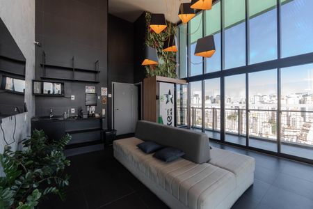 Studio para alugar com 50m², 1 quarto e 1 vagaÁrea gourmet