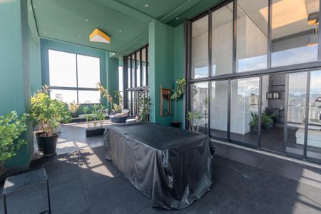 Studio para alugar com 50m², 1 quarto e 1 vagaÁrea gourmet