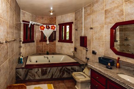 Casa para alugar com 535m², 5 quartos e 2 vagasBanheiro da Suíte