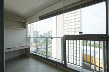 Studio para alugar com 25m², 1 quarto e sem vagaVaranda
