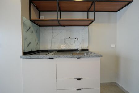 Studio para alugar com 25m², 1 quarto e sem vagaCozinha