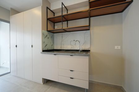 Studio para alugar com 25m², 1 quarto e sem vagaCozinha