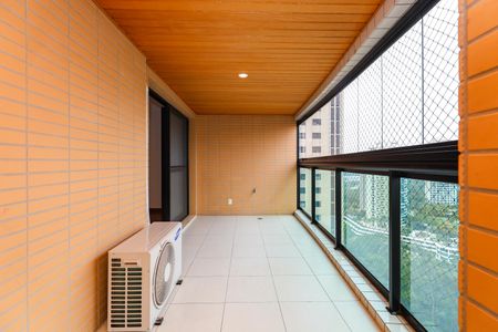 Varanda da Sala de apartamento para alugar com 3 quartos, 160m² em Jardim Morumbi, São Paulo