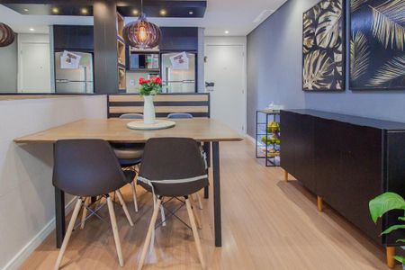 Sala de jantar de apartamento para alugar com 2 quartos, 50m² em Vila Guarani, Mauá