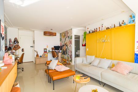 Sala de apartamento à venda com 2 quartos, 77m² em Vila Regente Feijó, São Paulo