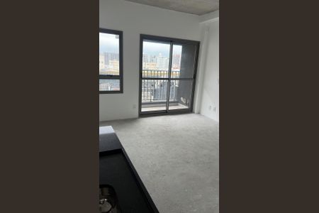 Cozinha de apartamento à venda com 1 quarto, 24m² em Indianópolis, São Paulo