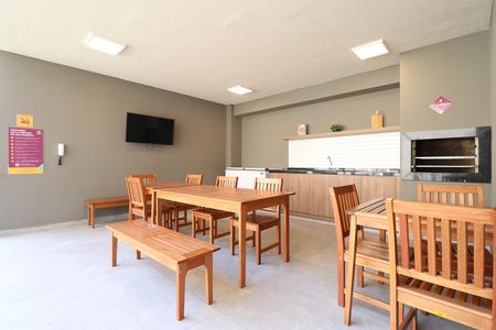 Apartamento à venda com 38m², 2 quartos e sem vagaChurrasqueira 