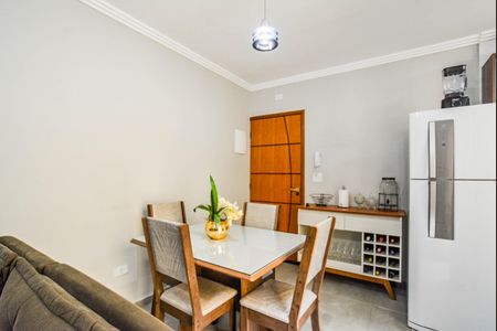Sala de apartamento à venda com 2 quartos, 46m² em Vila Humaita, Santo André