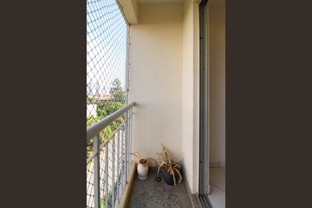 Varanda da Sala de apartamento para alugar com 2 quartos, 64m² em Jardim Londrina, São Paulo