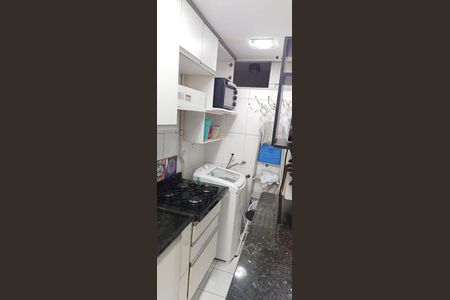 Cozinha de apartamento para alugar com 1 quarto, 26m² em Flamengo, Rio de Janeiro