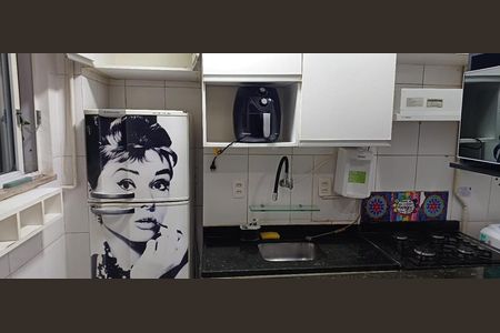 Cozinha de apartamento para alugar com 1 quarto, 26m² em Flamengo, Rio de Janeiro