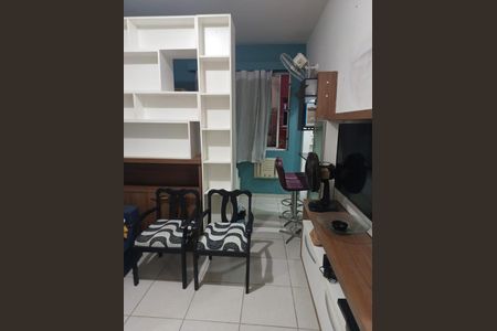 Sala de apartamento para alugar com 1 quarto, 26m² em Flamengo, Rio de Janeiro
