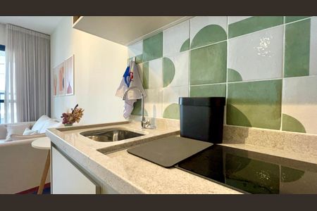 Studio para alugar com 27m², 1 quarto e sem vagaCozinha