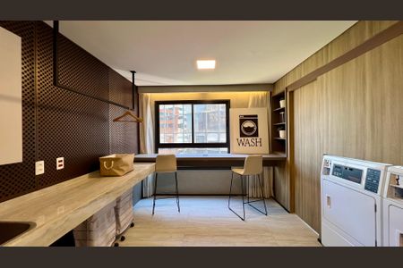 Studio para alugar com 27m², 1 quarto e sem vagaLavanderia