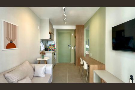 Sala de kitnet/studio para alugar com 1 quarto, 27m² em Pinheiros, São Paulo