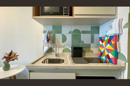 Studio para alugar com 27m², 1 quarto e sem vagaCozinha