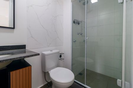 Studio para alugar com 23m², 0 quarto e sem vaga Studio para alugar com 23m², 0 quarto e sem vagaBanheiro