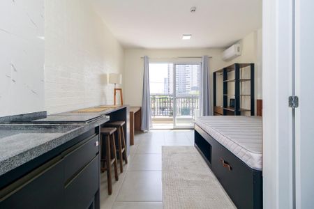 Studio de kitnet/studio para alugar com 0 quarto, 23m² em Campo Belo, São Paulo