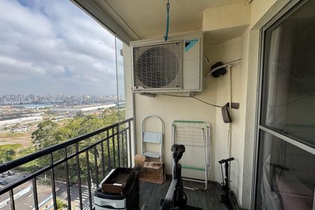 Varanda da Sala de apartamento à venda com 3 quartos, 64m² em Vila Prudente, São Paulo