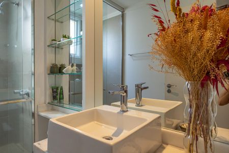 Apartamento à venda com 249m², 4 quartos e 4 vagasBanheiro da Suíte 2