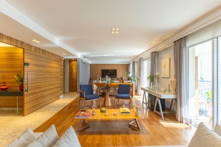 Sala de apartamento à venda com 4 quartos, 249m² em Indianópolis, São Paulo