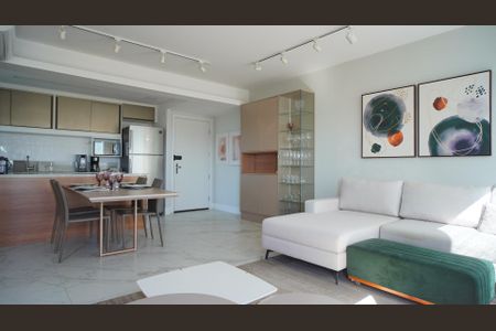 Sala  de apartamento para alugar com 2 quartos, 91m² em São João, Porto Alegre