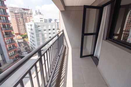 Studio para alugar com 33m², 0 quarto e sem vagaVaranda