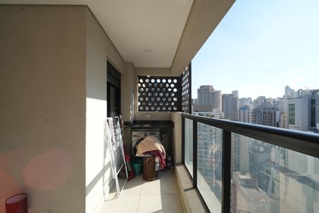 Studio à venda com 35m², 1 quarto e 1 vagaVaranda