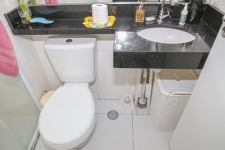 Apartamento para alugar com 40m², 2 quartos e sem vaga Apartamento para alugar com 40m², 2 quartos e sem vagaBanheiro