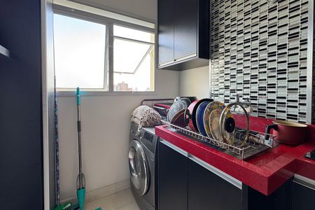Área de Serviço de apartamento para alugar com 2 quartos, 60m² em Ferrazópolis, São Bernardo do Campo