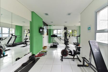 Área comum - Academia de apartamento para alugar com 2 quartos, 60m² em Ferrazópolis, São Bernardo do Campo