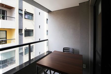 Studio para alugar com 26m², 1 quarto e 1 vagaVaranda