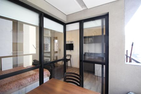 Studio para alugar com 26m², 1 quarto e 1 vagaVaranda