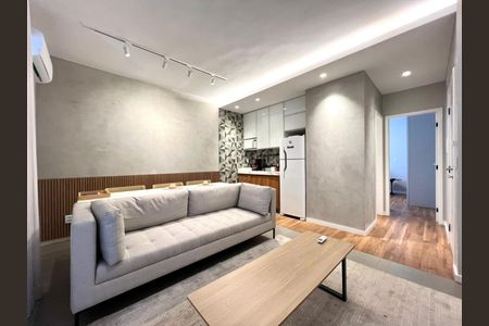 Sala de apartamento para alugar com 1 quarto, 50m² em Funcionários, Belo Horizonte