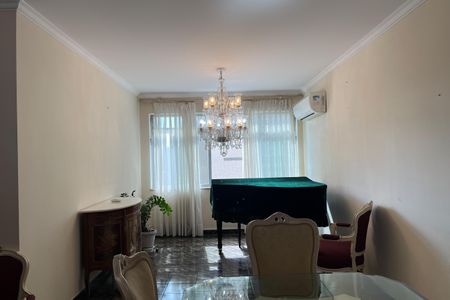Sala de apartamento para alugar com 3 quartos, 187m² em Ponta da Praia, Santos