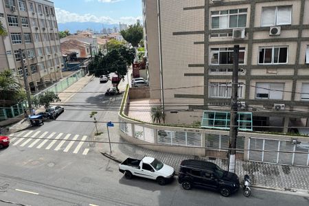 Vista da Sala de apartamento para alugar com 3 quartos, 187m² em Ponta da Praia, Santos