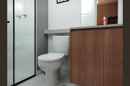 Studio para alugar com 28m², 1 quarto e sem vagaBanheiro