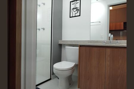 Studio para alugar com 28m², 1 quarto e sem vagaBanheiro