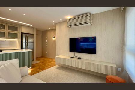 Sala de apartamento para alugar com 2 quartos, 70m² em Jardins, São Paulo