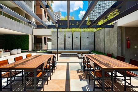 Apartamento para alugar com 70m², 2 quartos e 1 vagaChurrasqueira