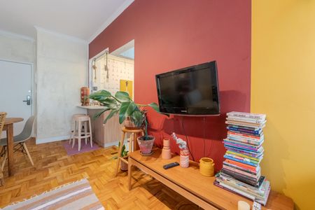 Sala de apartamento para alugar com 1 quarto, 42m² em Bela Vista, São Paulo