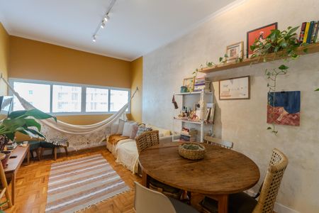 Sala de apartamento para alugar com 1 quarto, 42m² em Bela Vista, São Paulo